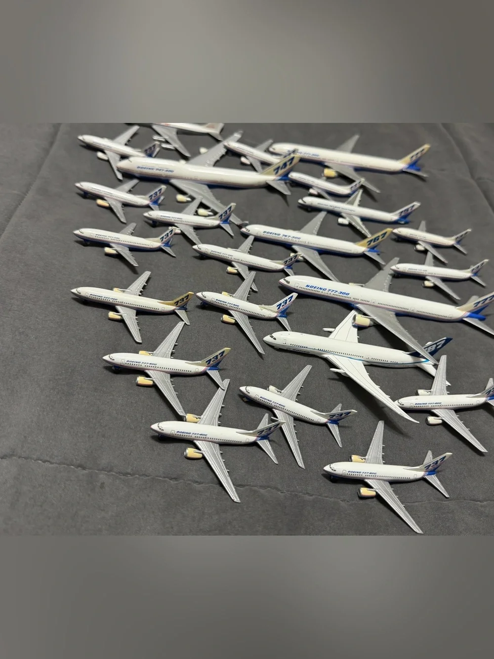 Herpa Wings Boeing 1:500 Lot of 23 Airlines Aircraft NICE